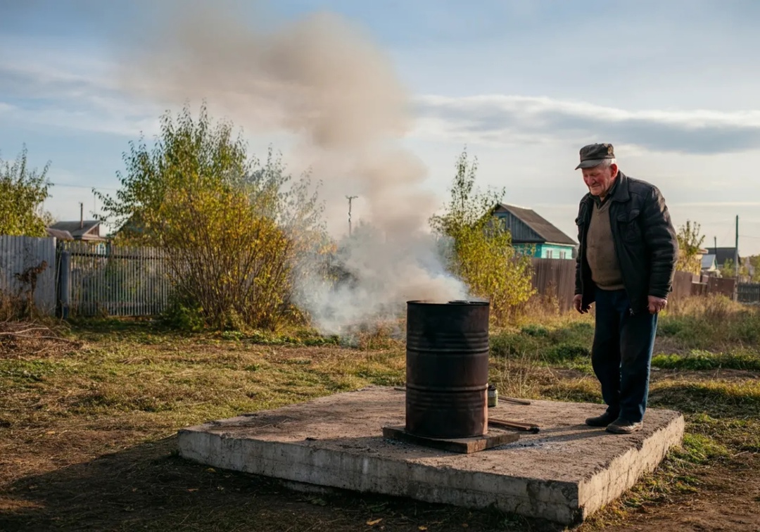 Жителям Комаричского района разъясняют: утилизируйте растительные остатки с приусадебных участков  правильно!