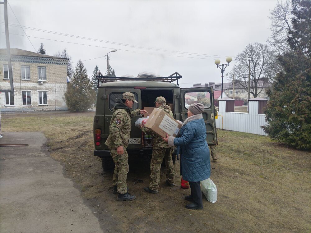 Очередной груз гуманитарный помощи от комаричан