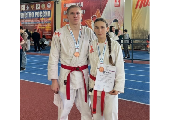 Брянцы завоевали три бронзы на чемпионате России по рукопашному бою