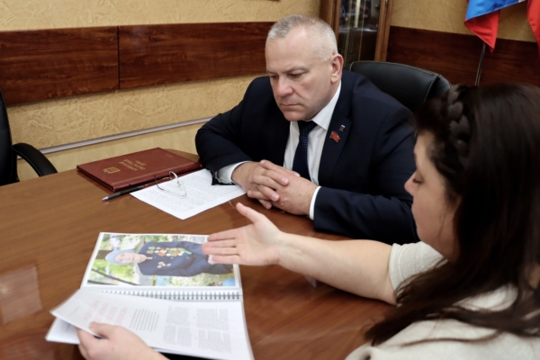 При поддержке депутатов Брянской областной Думы будет издана книга о ветеранах