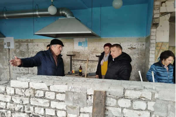 Продолжается капремонт Кокинской школы Выгоничского района Брянщины