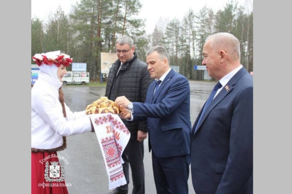 Брянская делегация прибыла в Гомельскую область