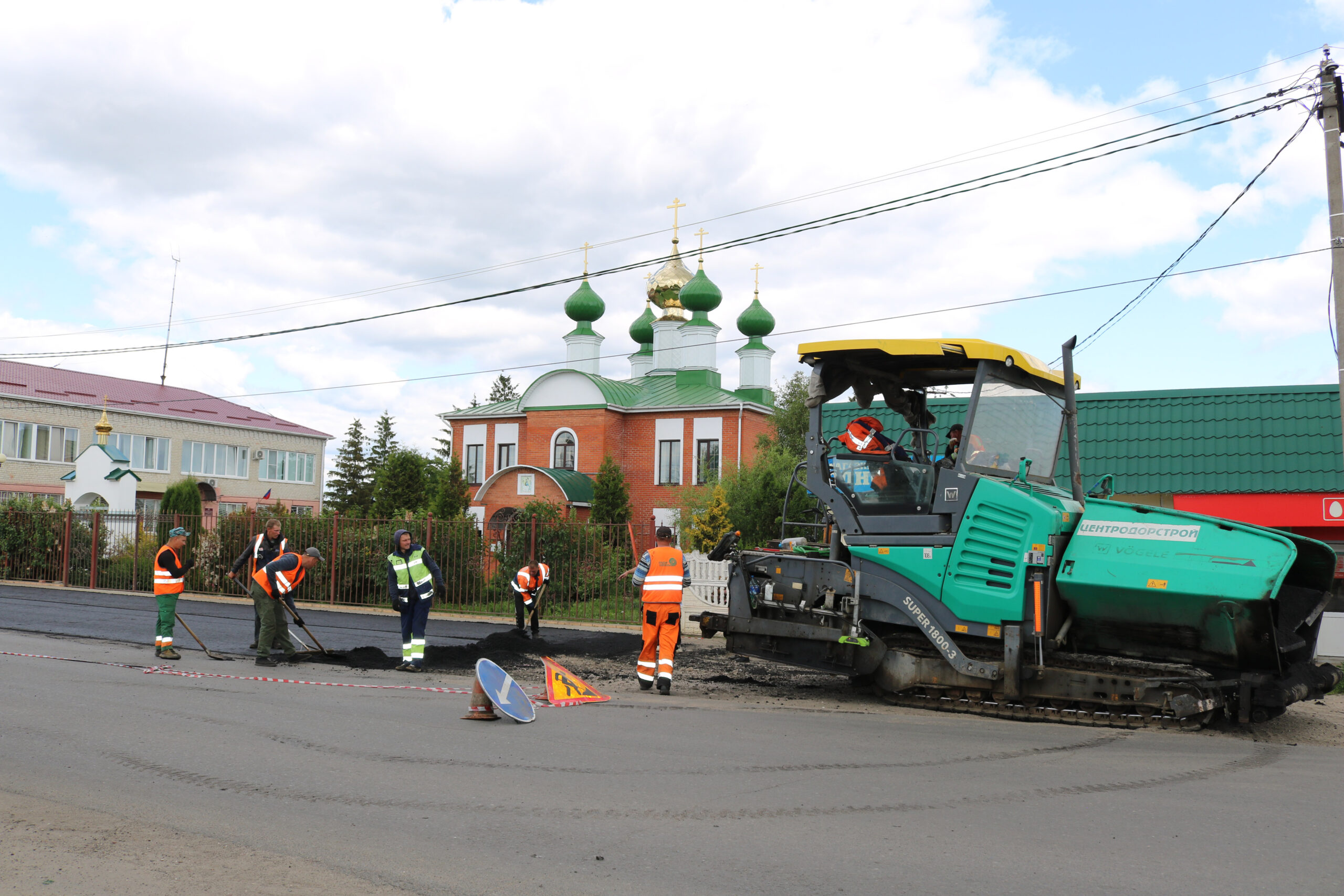 Весомый вклад в улучшение качества жизни в поселке Комаричи