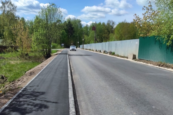 В поселке Комаричи в этом году будут построены новые  тротуары