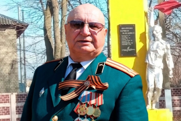 Ветеран военной службы, подполковник в отставке Владимир Павлович Шитов: