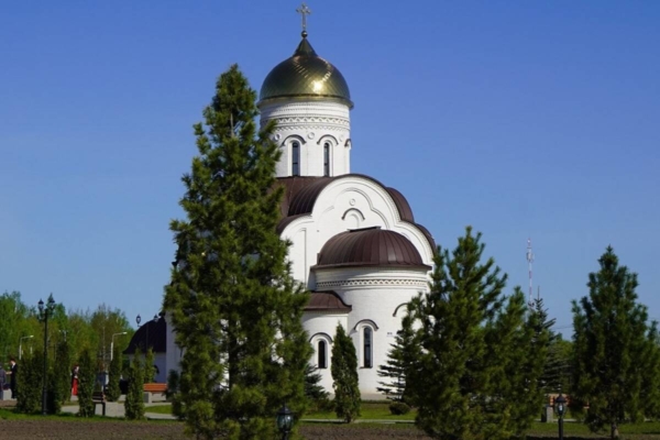 Односельчане благодарят за строительство храма в Меленске