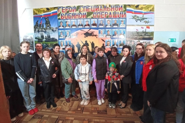 ️В Комаричском краеведческом музее открыли Стену Памяти земляков, погибших в зоне СВО