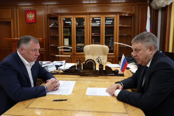 Александр Богомаз и Марат Хуснуллин обсудили текущую ситуацию в приграничном Брянском регионе