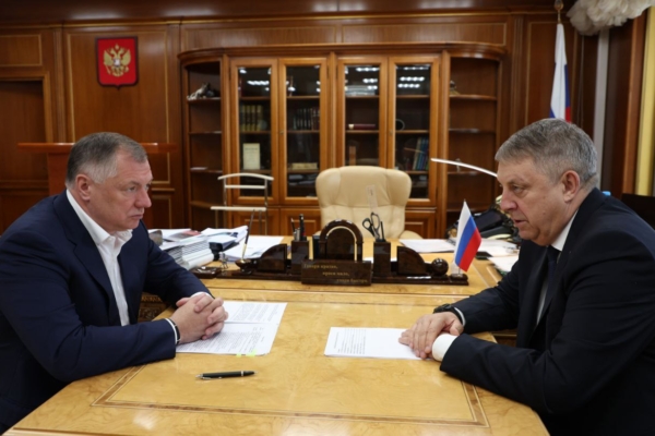 Александр Богомаз встретился с заместителем Председателя Правительства Российской Федерации Маратом  Хуснуллиным