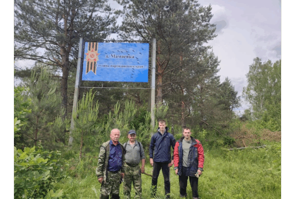 Мглинское лесничество активно занимается благоустройством памятных мест