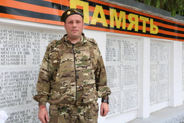 Михаил Заблоцкий из Стародуба с начала спецоперации активно участвует в боевых действиях