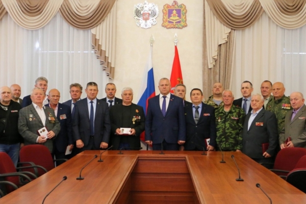 В Брянске отметили участников организации «Инвалиды войн и военных конфликтов»