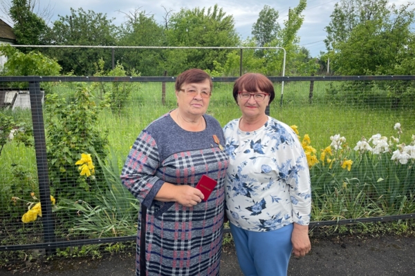 Председатель первичной организации ветеранов п.Лопандино Татьяна Романовна Фроликова получила медаль «За заслуги в ветеранском движении Брянской области»