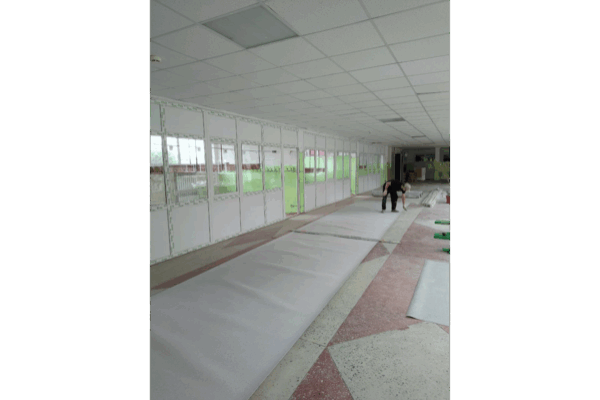 В школе №6 Новозыбкова ремонт продвигается согласно графику