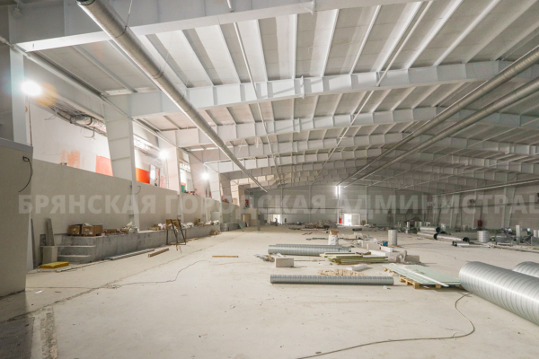 Завершается строительство Дворца зимних видов спорта