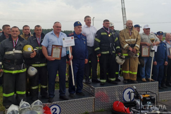 «День Брянского поля» состоялось  вручение наград лучшим подразделениям пожарной охраны