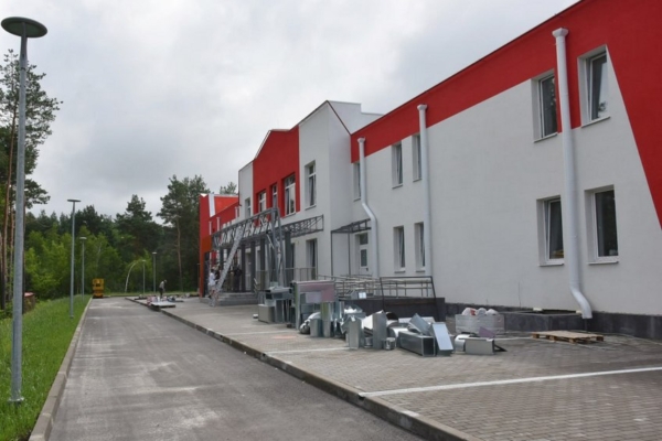 В Фокинском районе Брянска возводят дворец зимних видов спорта