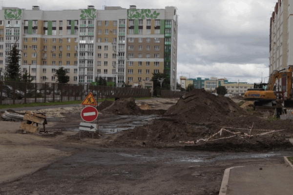 В Брянске на улице Строкина построят ливневую канализацию