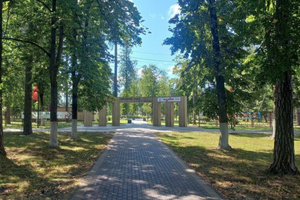 В Жуковке созданы и благоустроены общественные территории