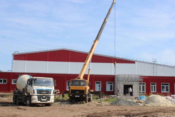 В Стародубе завершается строительство СОКа