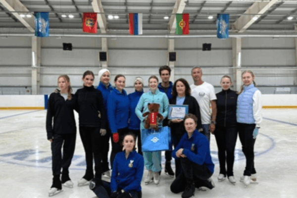 Олимпийская чемпионка по фигурному катанию Боброва провела сборы на Брянщине