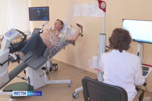 В Брянский областной кардиодиспансер поступила современная электрокардиографическая система