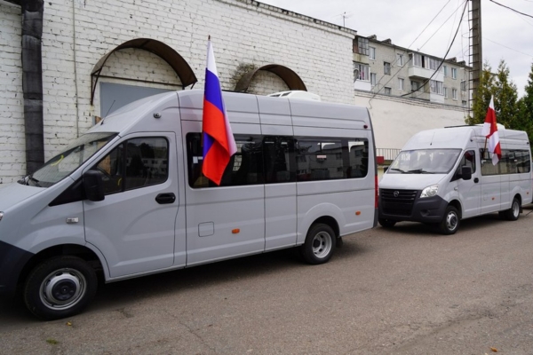 Росгвардия передала служебный транспорт брянскому Центру спецназначения «Защита»