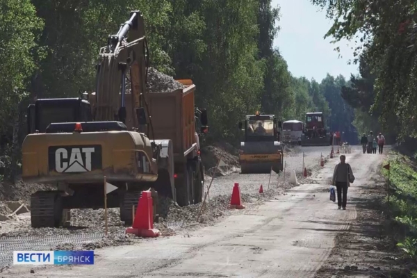 Завершается ремонт дорог на двух важных объектах