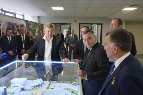 Александр Богомаз: «Дворец единоборств — наш крупнейший спортивный объект»