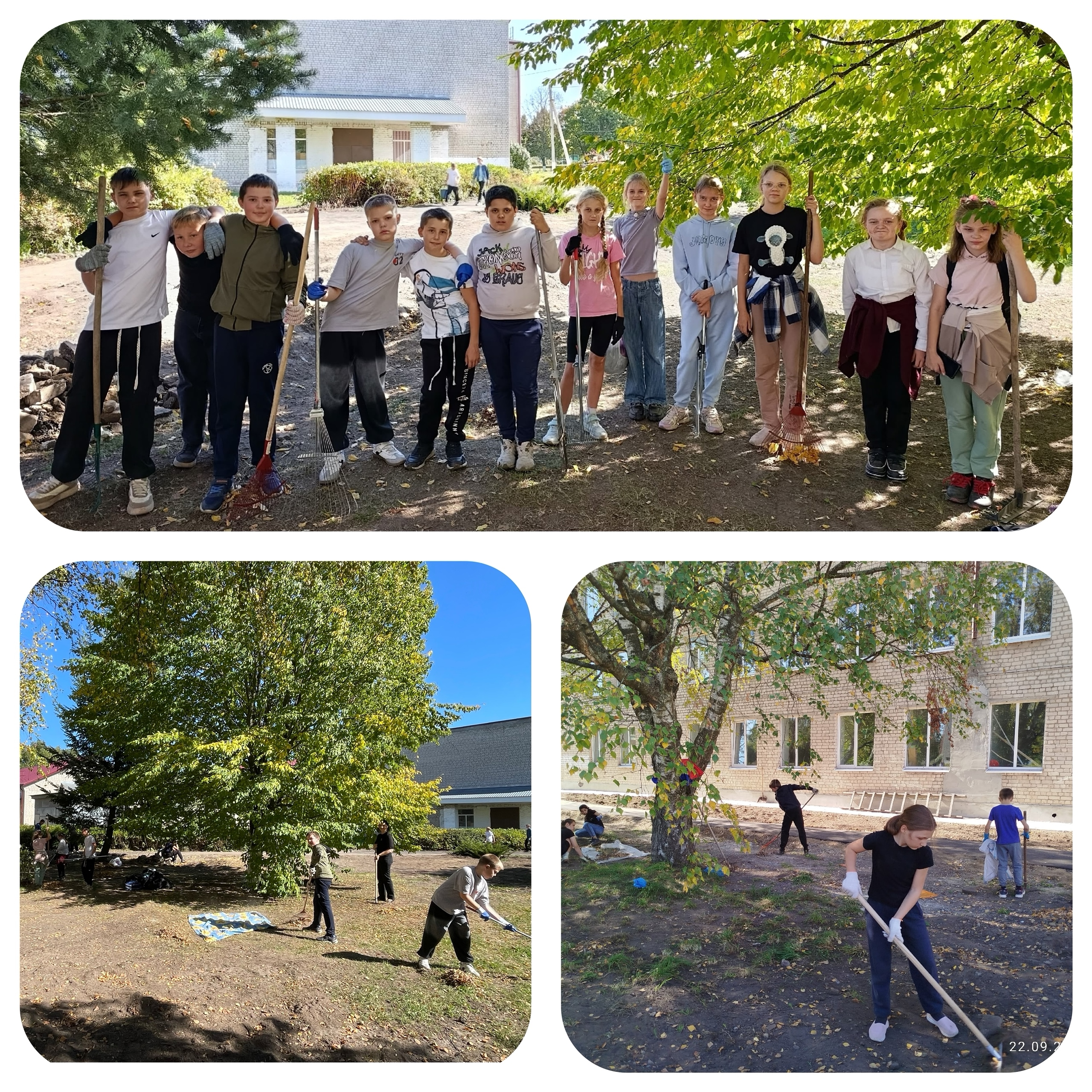 Комаричская школа присоединилась к Всероссийскому экологическому субботнику