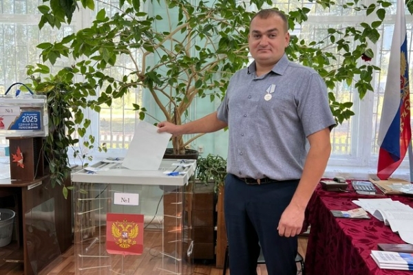 Участник СВО Александр Мякотин подчеркнул важность выборов для будущего региона