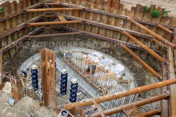 В Брянске строят новую канализационно-насосную станцию