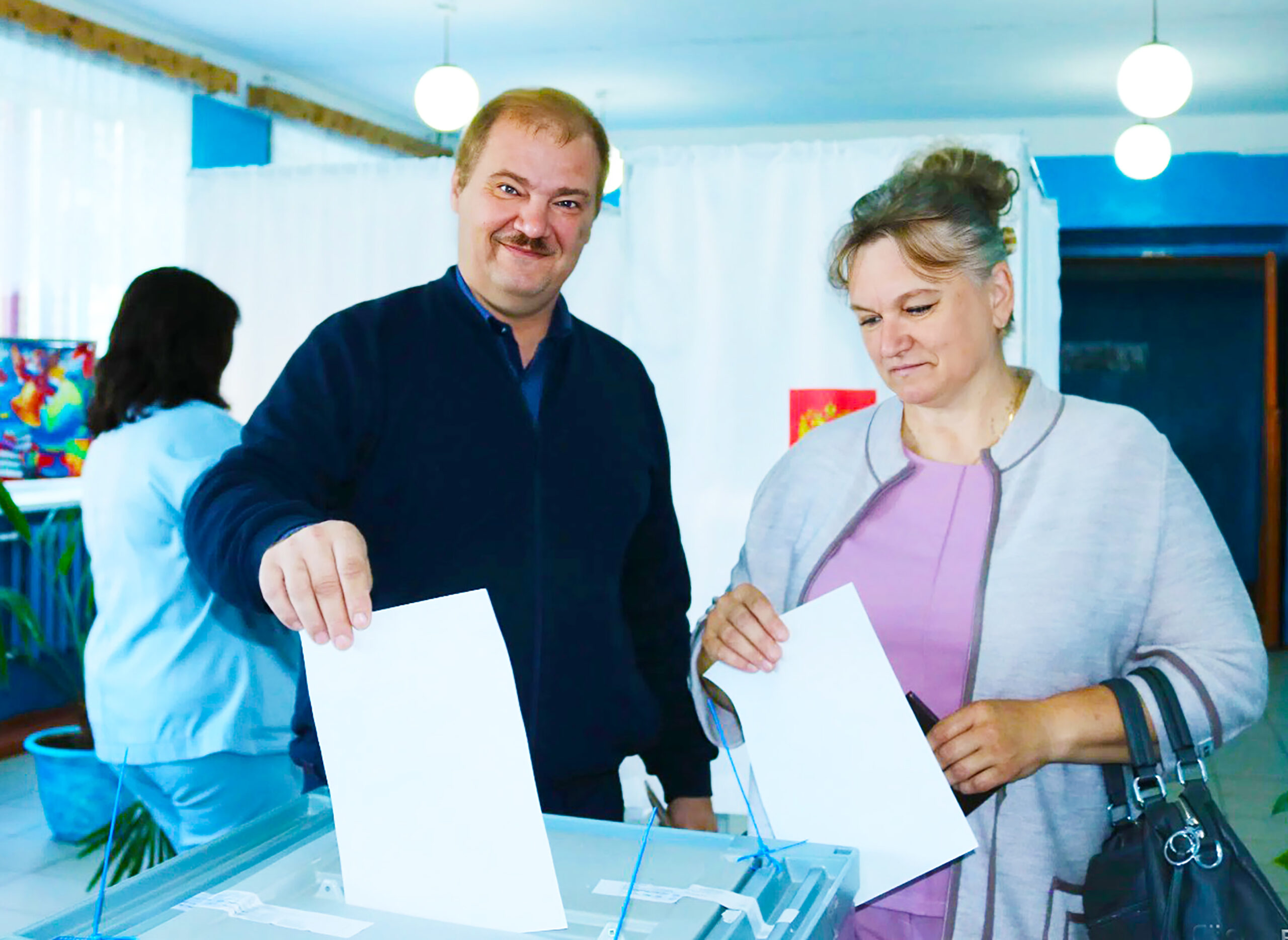 Выборы — дело семейное: жители Комаричского района голосуют за будущее Брянщины