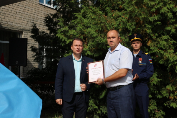 Юнармия Комаричской школы №2 носит почетное имя героя СВО