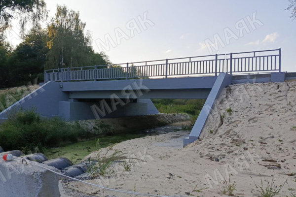 Близится к завершению строительство моста в Новозыбковском городском округе