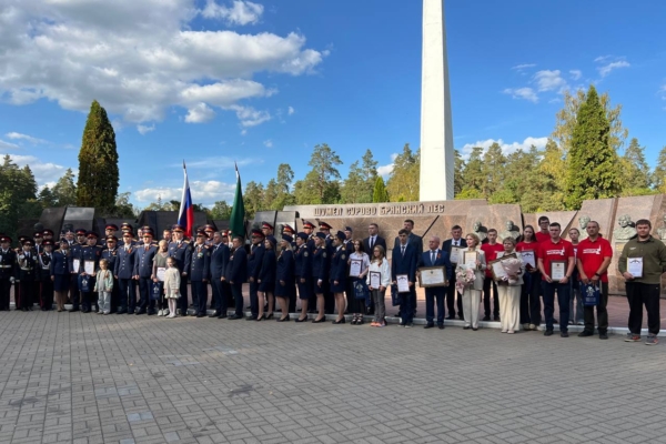 Активисты «Патриотов Наследия» Комаричского района отмечены благодарностями Следственного комитета