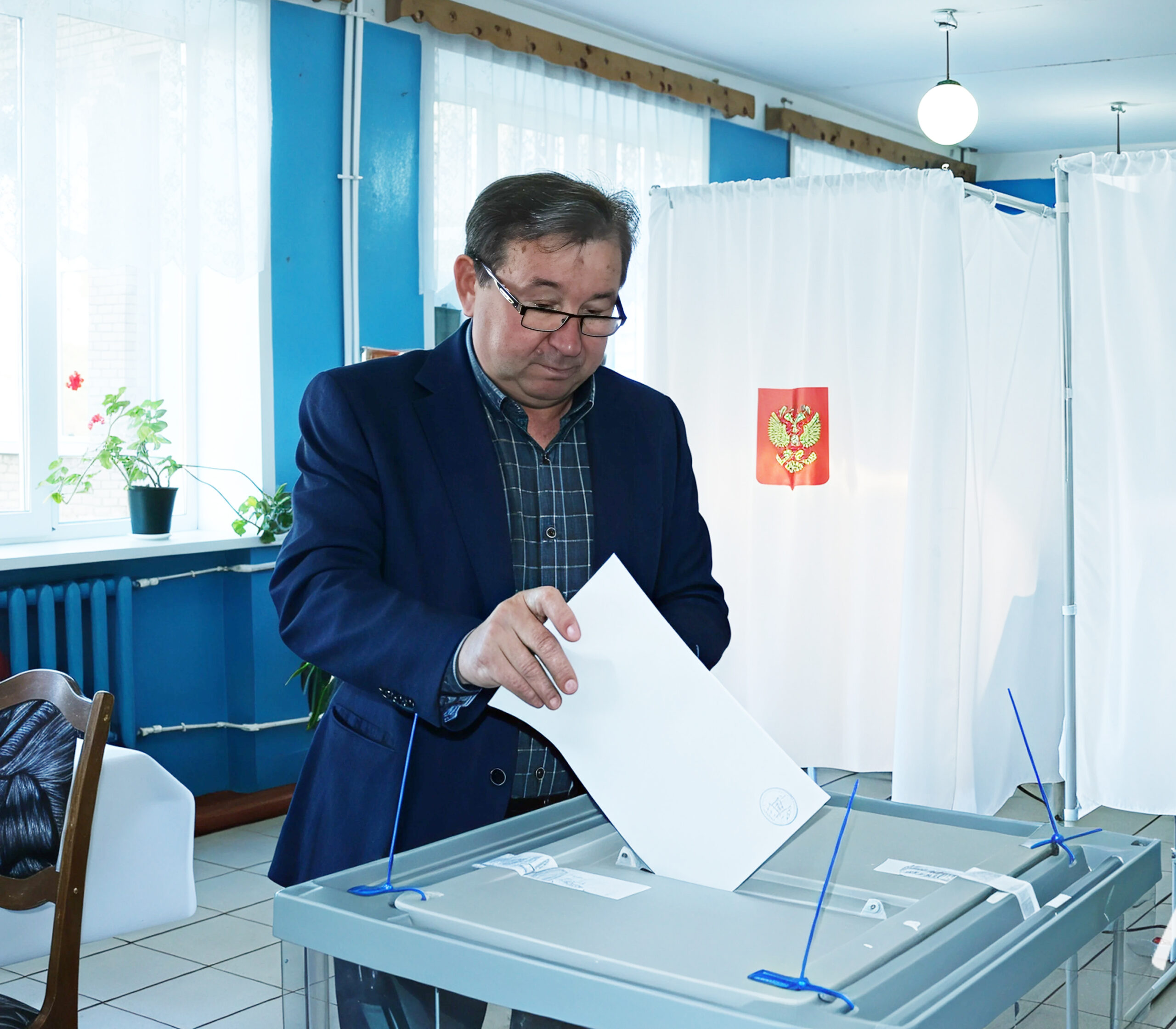 Голос комаричского врача за будущее региона: Александр Рудской на избирательном участке