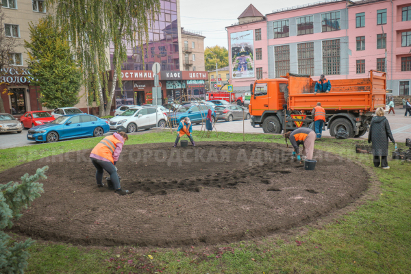 В Брянске под зиму посадят более 105 тысяч тюльпанов