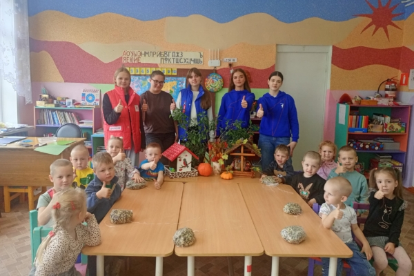 «Мастер-класс по заботе о птицах в Комаричском районе»