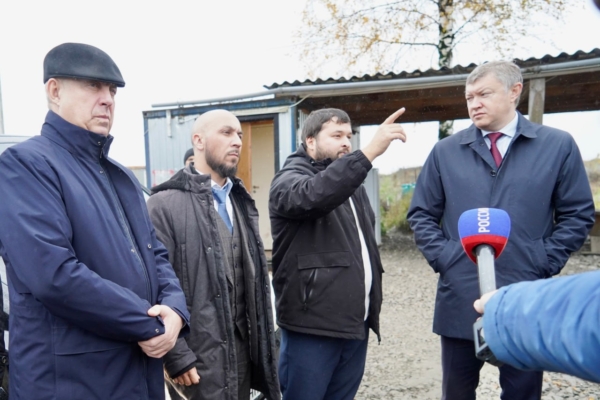 В Большом Полпино продолжается строительство второй очереди полигона по переработке твердых коммунальных отходов