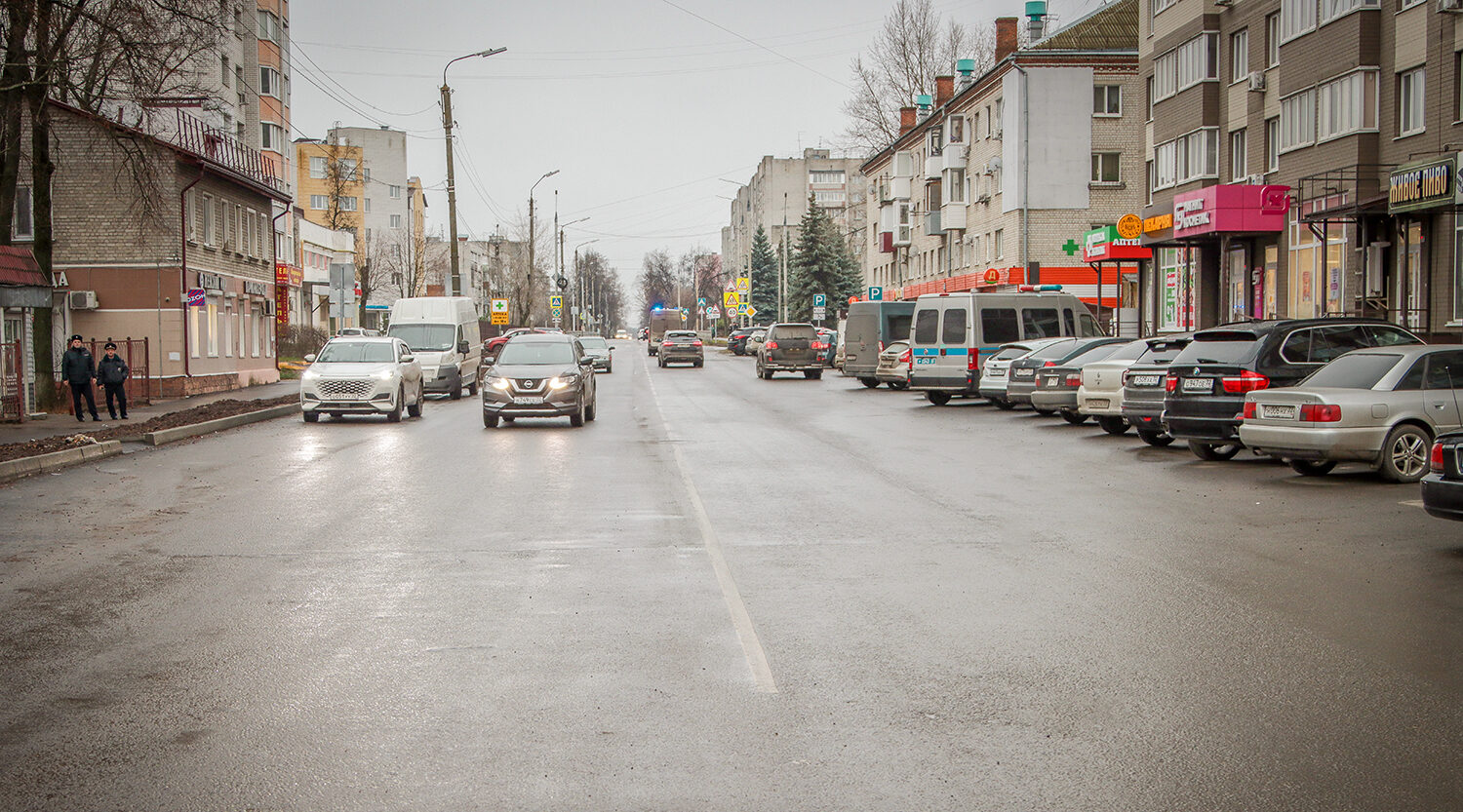 В Брянске на улице Менжинского построена ливневая канализация