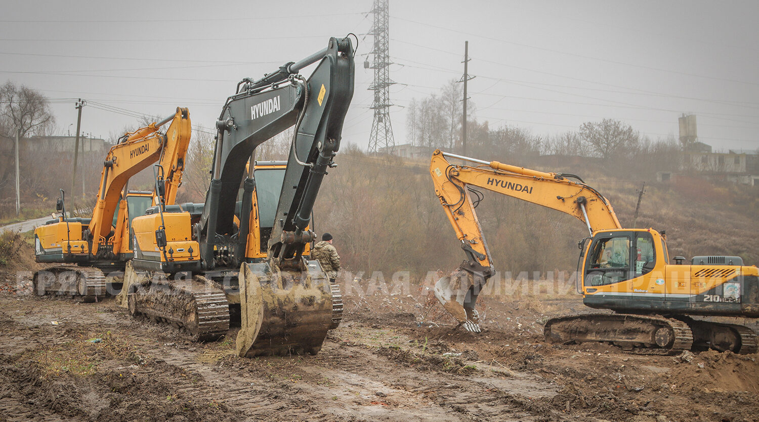 В Брянске началось строительство дороги-дублёра улицы Карачижской