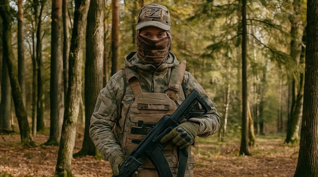 Боец из Комаричского района, делится своими мыслями с передовой.