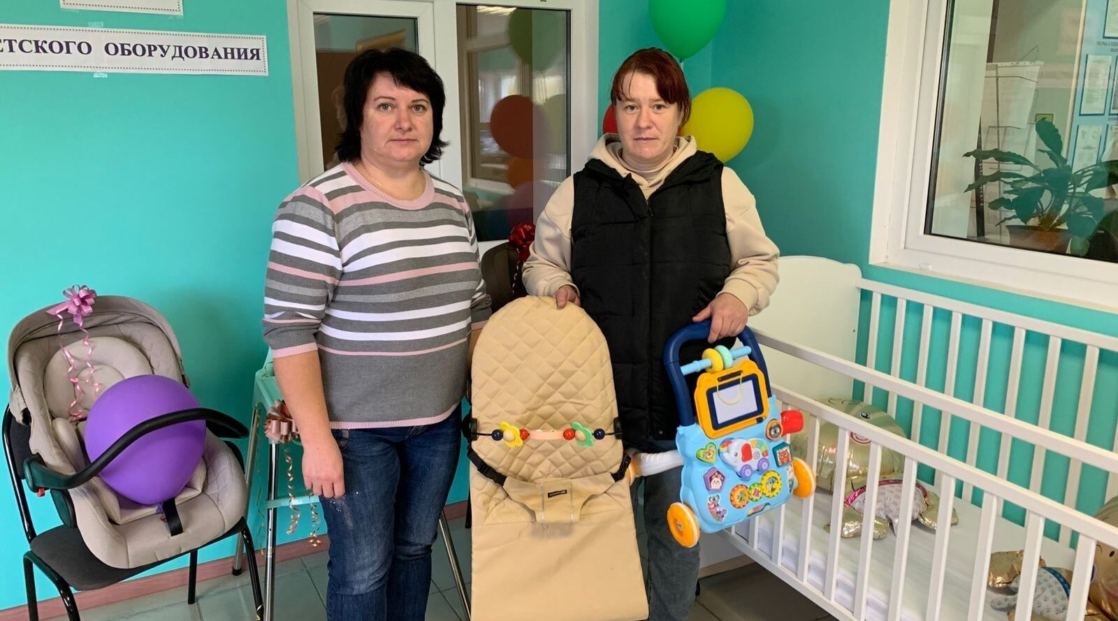 В Комаричском КЦСОН организован пункт проката предметов для новорожденных