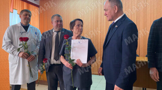 Депутат Госдумы Николай Щеглов посетил Новозыбков с рабочей поездкой