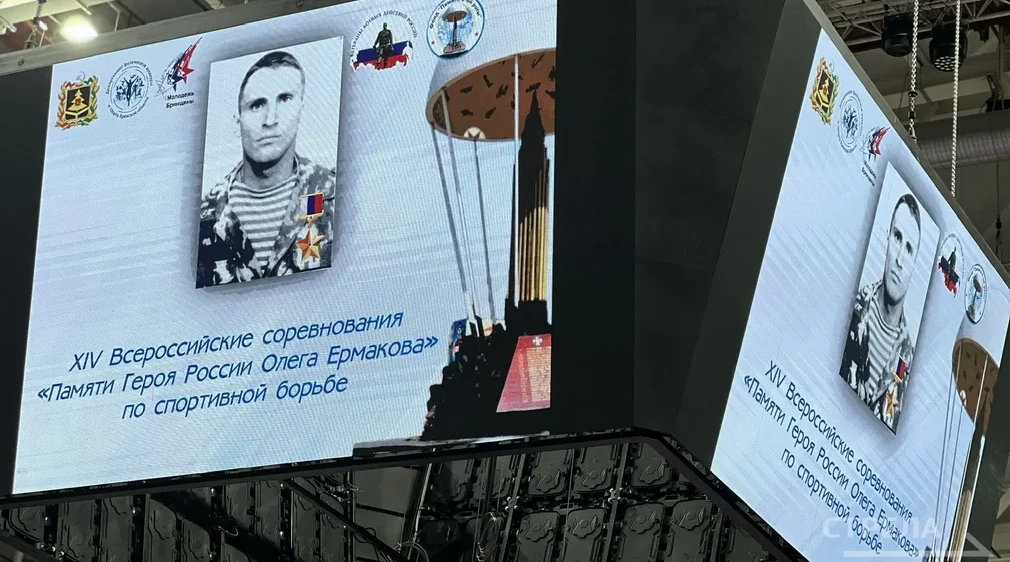 В Брянске прошли соревнования по спортивной борьбе, посвященные Герою России Олегу Ермакову