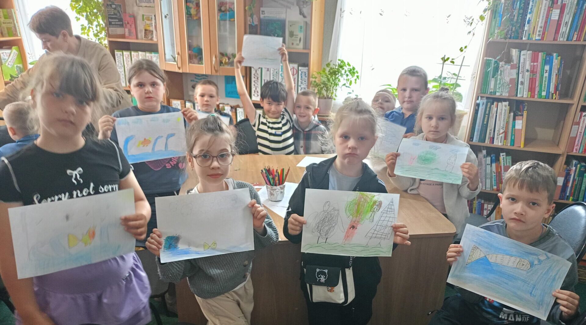 В Комаричской детской  библиотеке состоялась литературное путешествие «Я в гости к Пушкину спешу…»