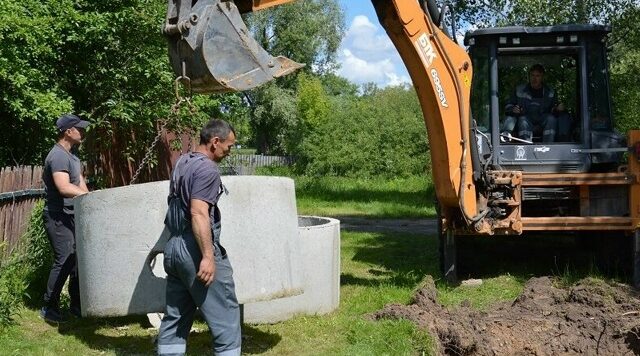 В брянском селе Гордеевка ведут капремонт водопроводных сетей
