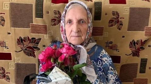 Комаричанка Екатерина Федоровна Львутина отмечала свой 86-й день рождения