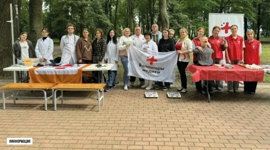 «Час здоровья» в Майском парке